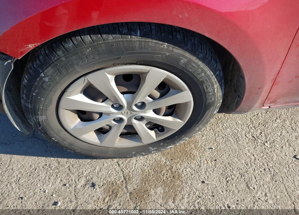 2013 KIA RIO EX VIN: KNADN4A36D6244805