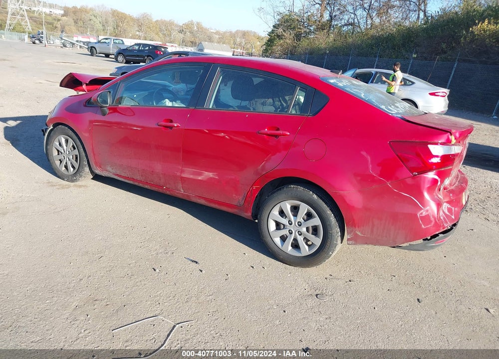 2013 KIA RIO EX VIN: KNADN4A36D6244805