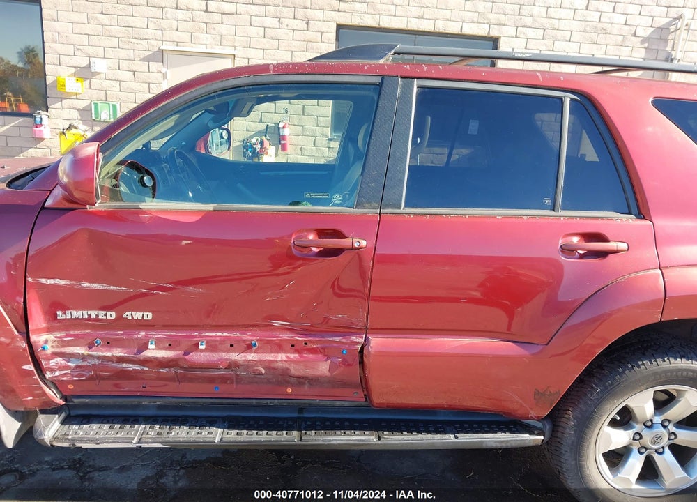 2006 TOYOTA 4RUNNER LIMITED V8 VIN: JTEBT17R168033427