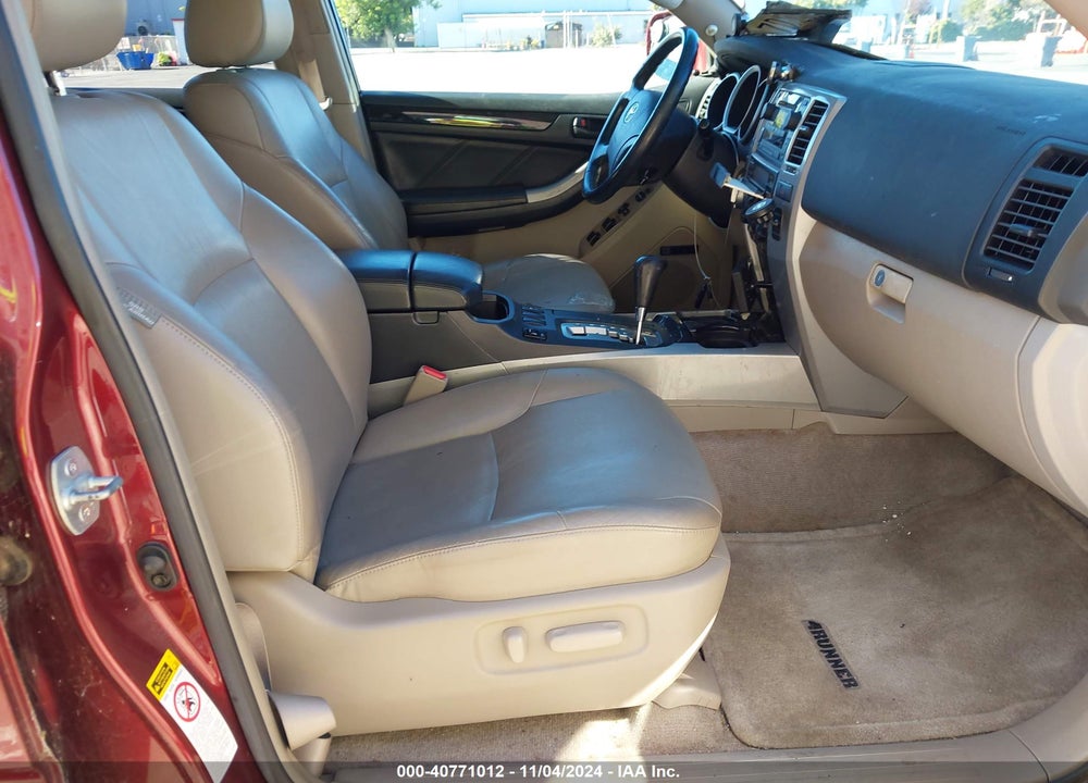 2006 TOYOTA 4RUNNER LIMITED V8 VIN: JTEBT17R168033427