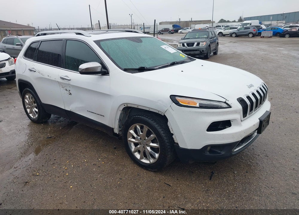 2014 JEEP CHEROKEE LIMITED VIN: 1C4PJLDB5EW129834