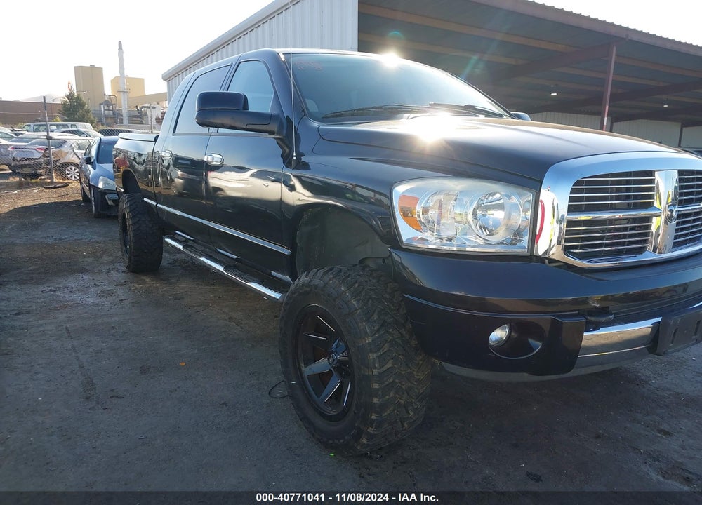 2007 DODGE RAM 1500 LARAMIE VIN: 3D7KS19D87G848802