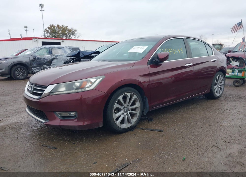 2013 HONDA ACCORD SPORT VIN: 1HGCR2F51DA049663