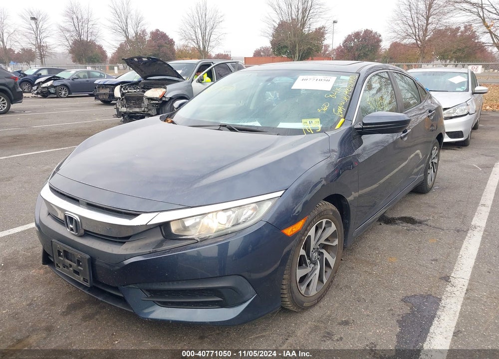 2016 HONDA CIVIC EX VIN: 19XFC2F72GE247412