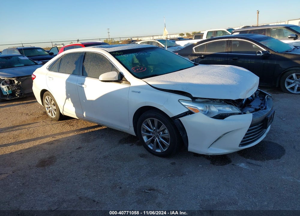 2017 TOYOTA CAMRY HYBRID XLE VIN: 4T1BD1FK2HU226536