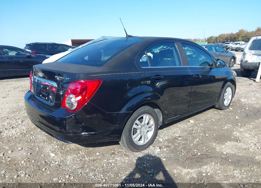 2012 CHEVROLET SONIC 2LT VIN: 1G1JC5SH4C4159945