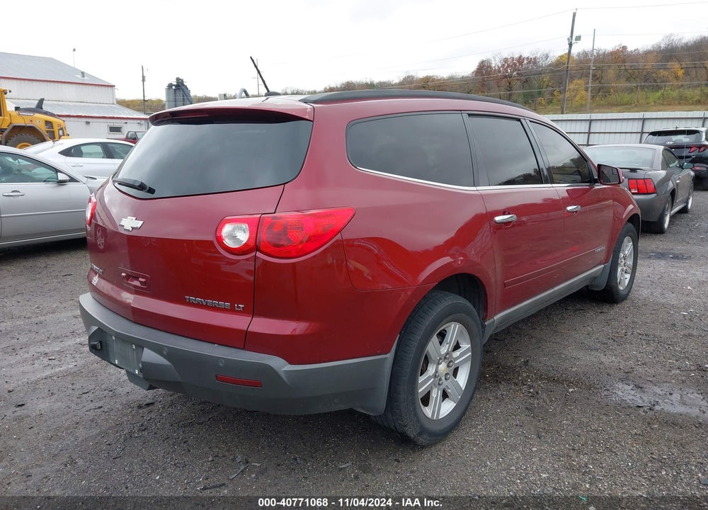 2009 CHEVROLET TRAVERSE LT VIN: 1GNEV23D39S153014