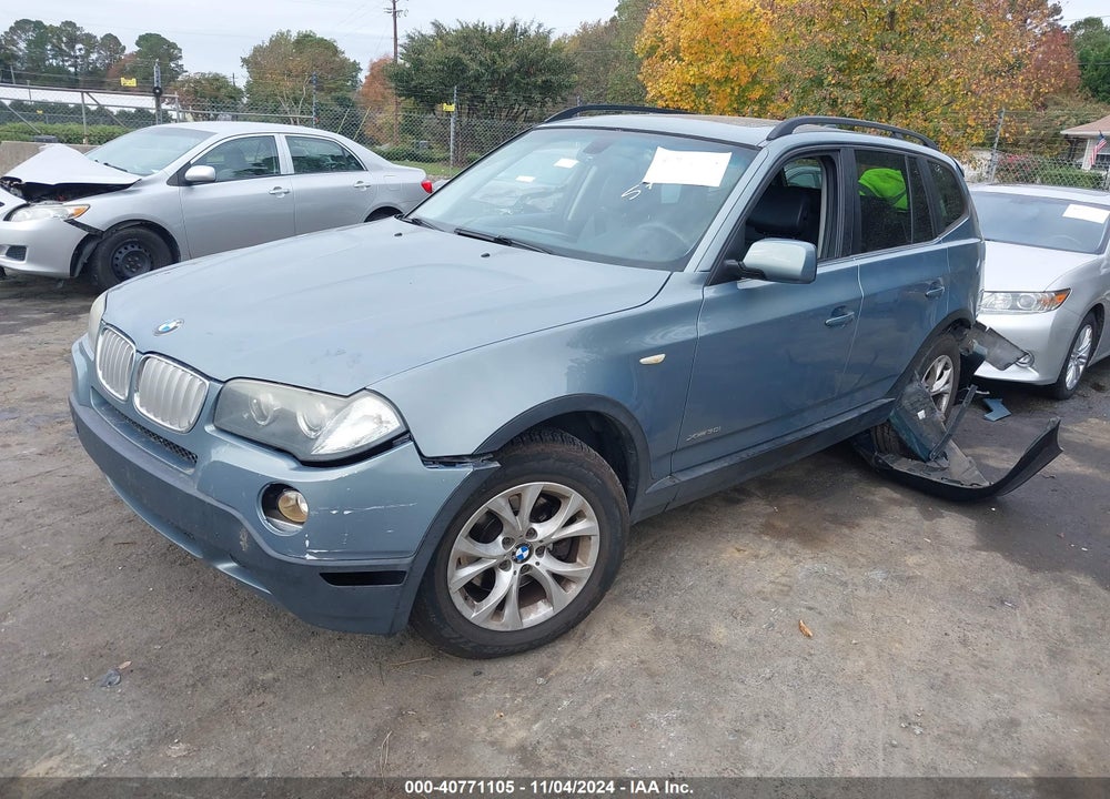 2009 BMW X3 VIN: WBXPC93439WJ25757