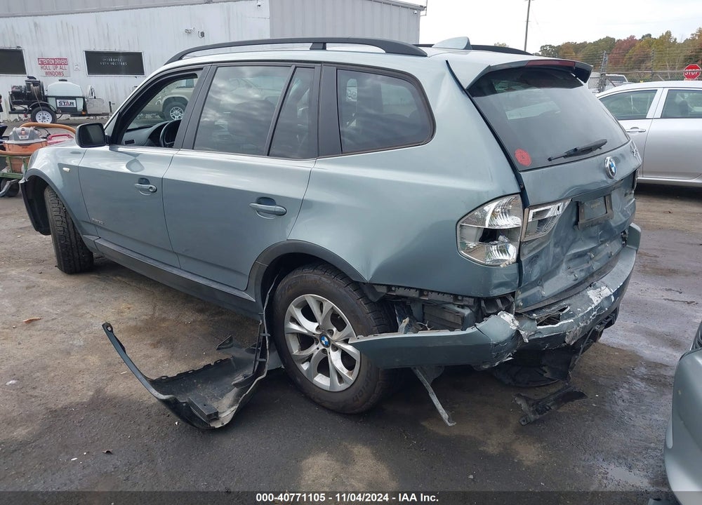 2009 BMW X3 VIN: WBXPC93439WJ25757