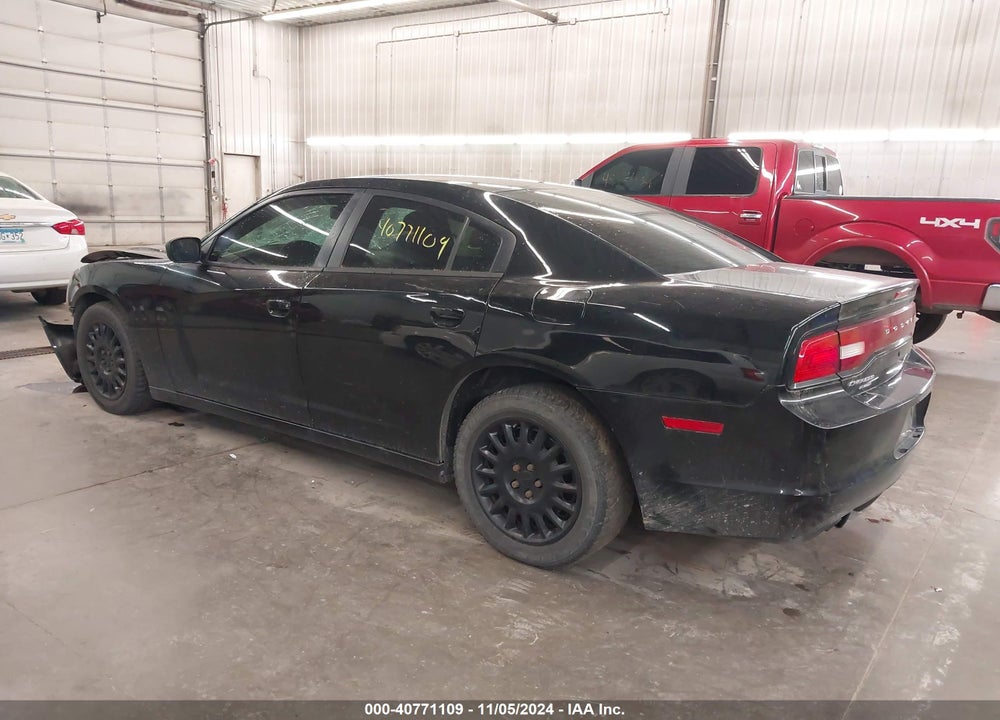 2014 DODGE CHARGER POLICE VIN: 2C3CDXKT3EH279968
