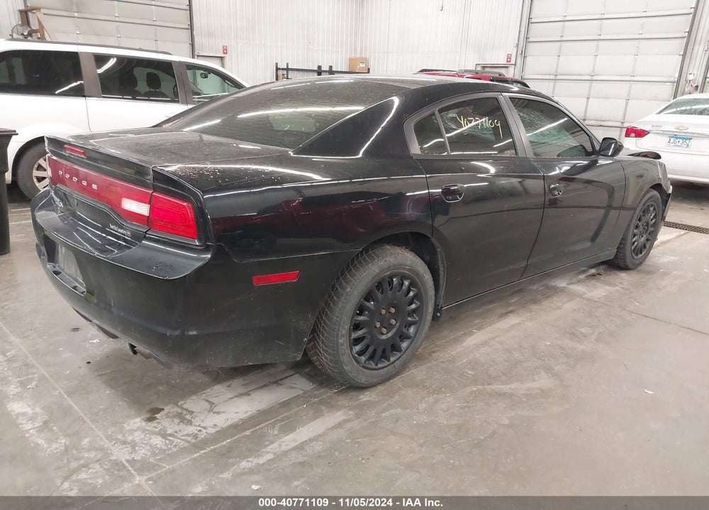 2014 DODGE CHARGER POLICE VIN: 2C3CDXKT3EH279968