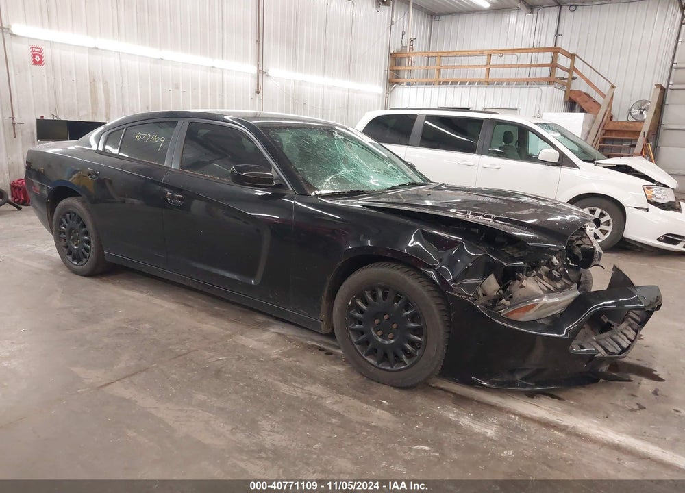 2014 DODGE CHARGER POLICE VIN: 2C3CDXKT3EH279968