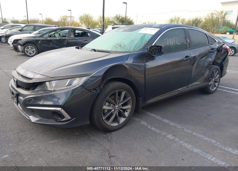 2020 HONDA CIVIC EX VIN: 19XFC1F33LE218602