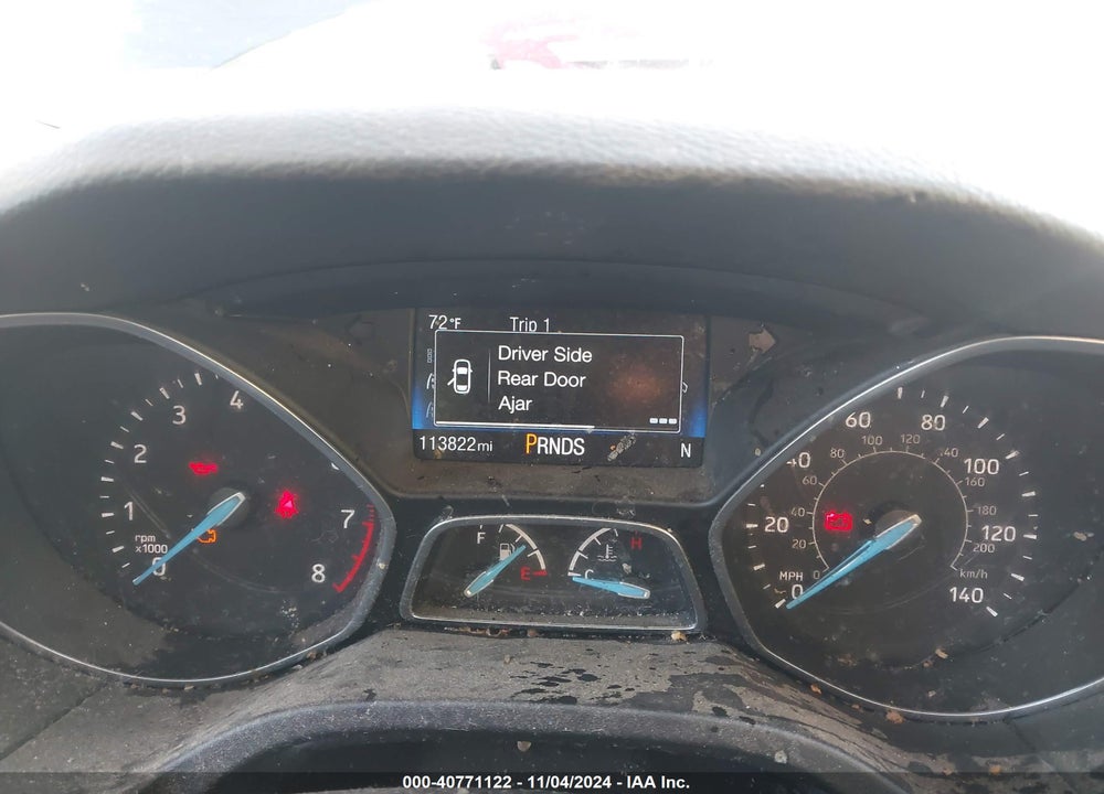 2017 FORD FOCUS SEL VIN: 1FADP3M29HL330603