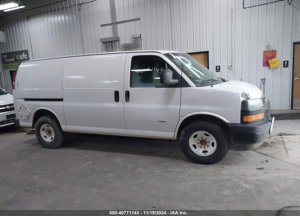 2019 CHEVROLET EXPRESS 2500 WORK VAN VIN: 1GCWGAF15K1259348