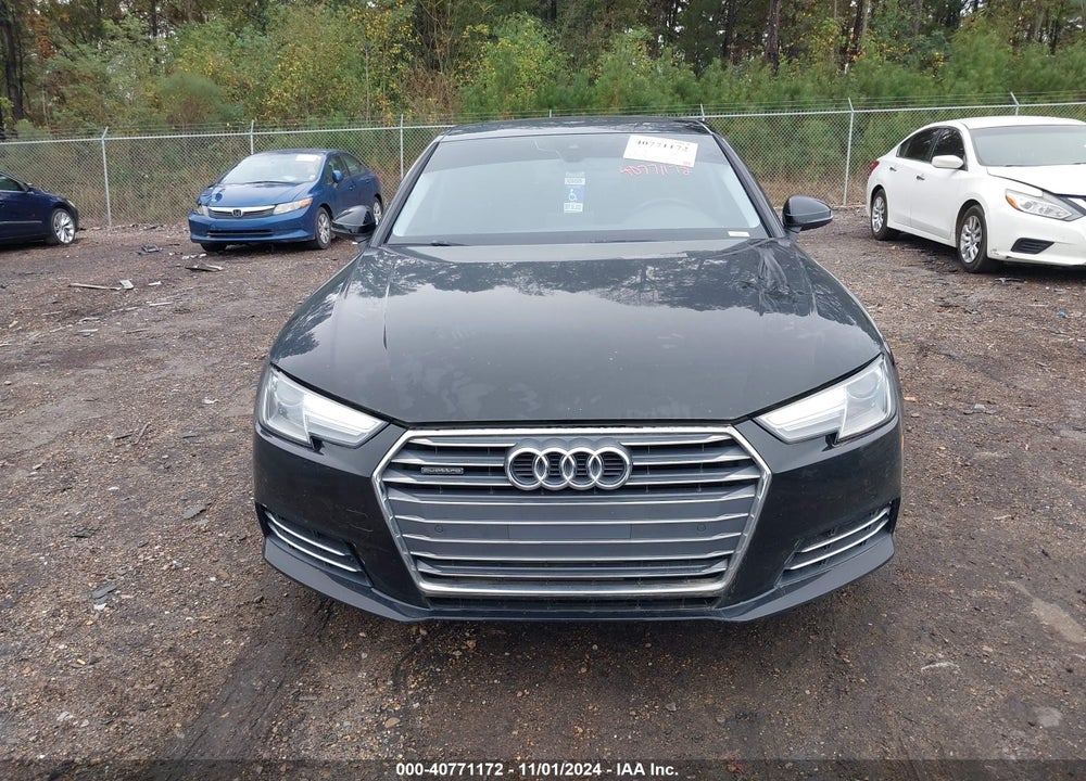 2017 AUDI A4 2.0T PREMIUM VIN: WAUANAF40HN006088