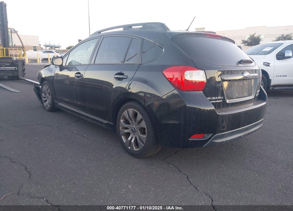 2015 SUBARU IMPREZA 2.0I SPORT LIMITED VIN: JF1GPAW63F8239845