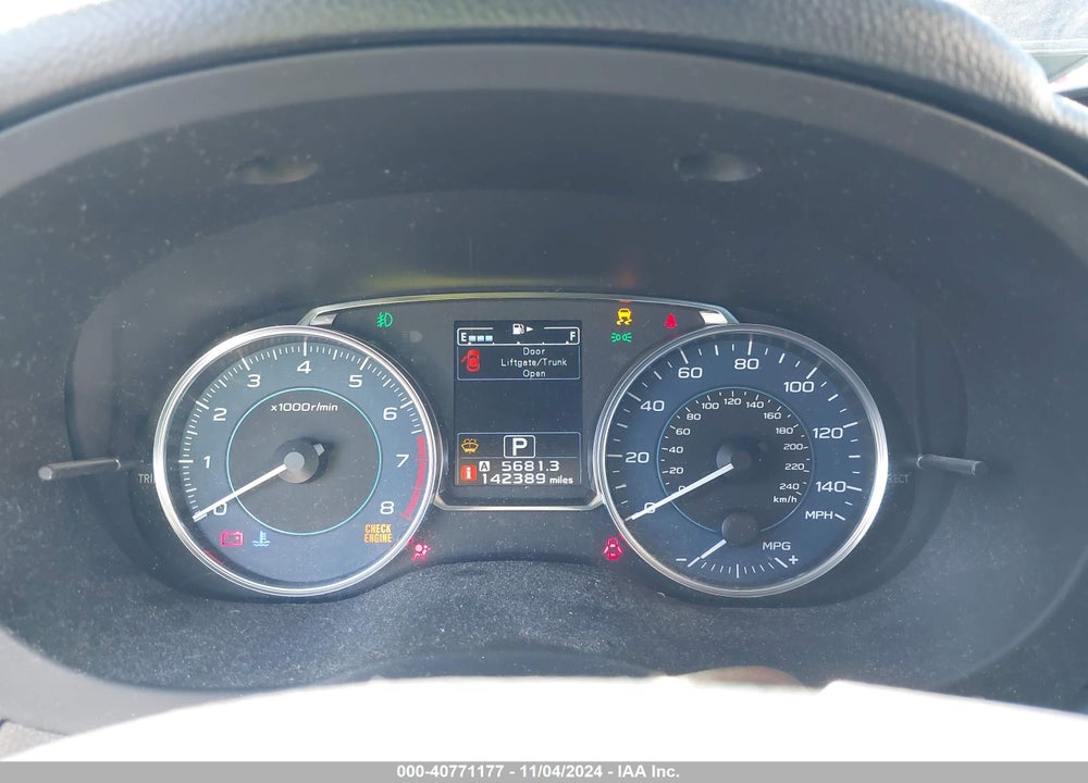 2015 SUBARU IMPREZA 2.0I SPORT LIMITED VIN: JF1GPAW63F8239845