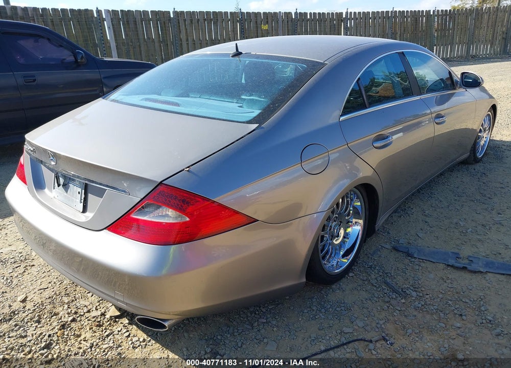 2006 MERCEDES-BENZ CLS 500 VIN: WDDDJ75X96A074913