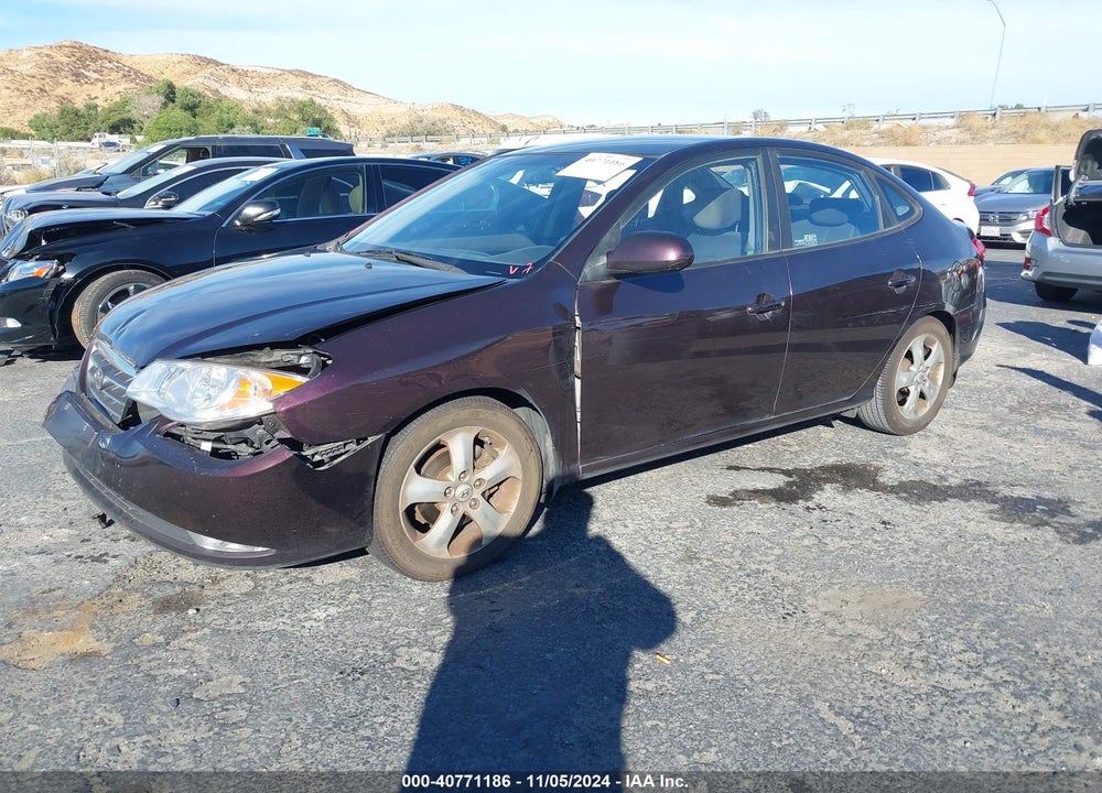 2008 HYUNDAI ELANTRA GLS/SE VIN: KMHDU46D38U318198