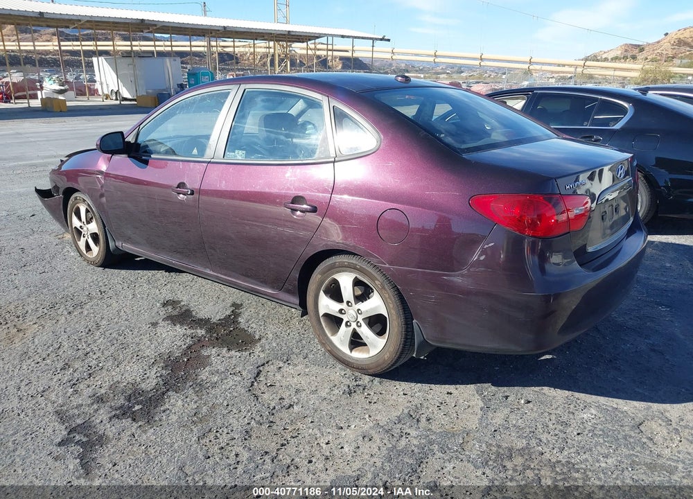 2008 HYUNDAI ELANTRA GLS/SE VIN: KMHDU46D38U318198