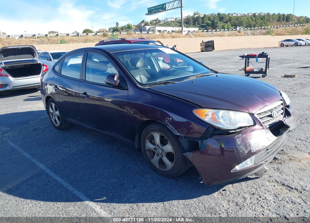 2008 HYUNDAI ELANTRA GLS/SE VIN: KMHDU46D38U318198