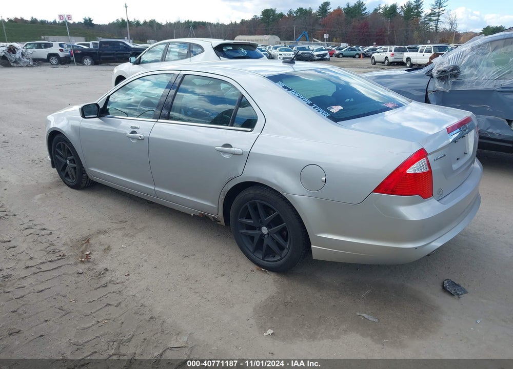 2010 FORD FUSION SEL VIN: 3FAHP0JGXAR356201
