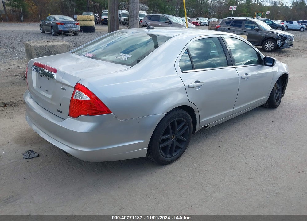 2010 FORD FUSION SEL VIN: 3FAHP0JGXAR356201