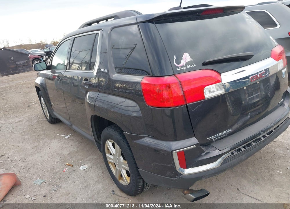 2016 GMC TERRAIN SLE-2 VIN: 2GKFLTEK1G6297198