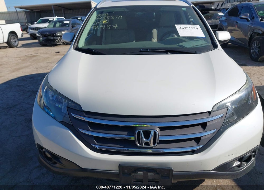 2014 HONDA CR-V EX-L VIN: 5J6RM3H72EL038957