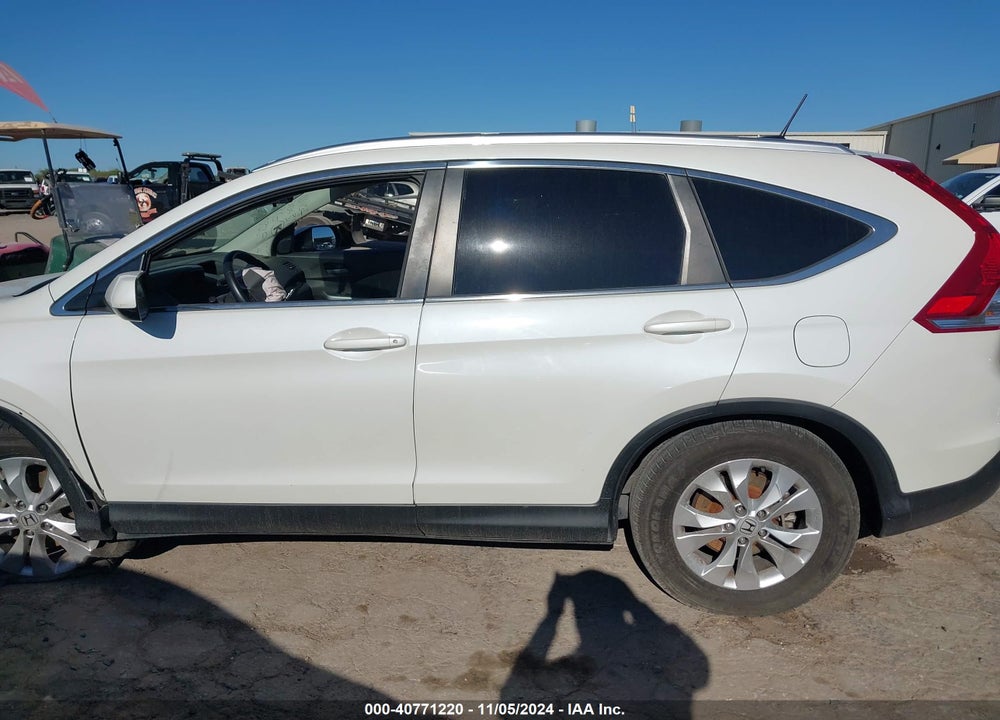2014 HONDA CR-V EX-L VIN: 5J6RM3H72EL038957