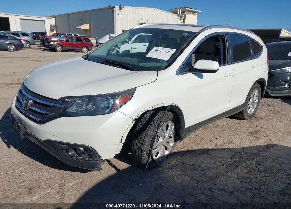 2014 HONDA CR-V EX-L VIN: 5J6RM3H72EL038957