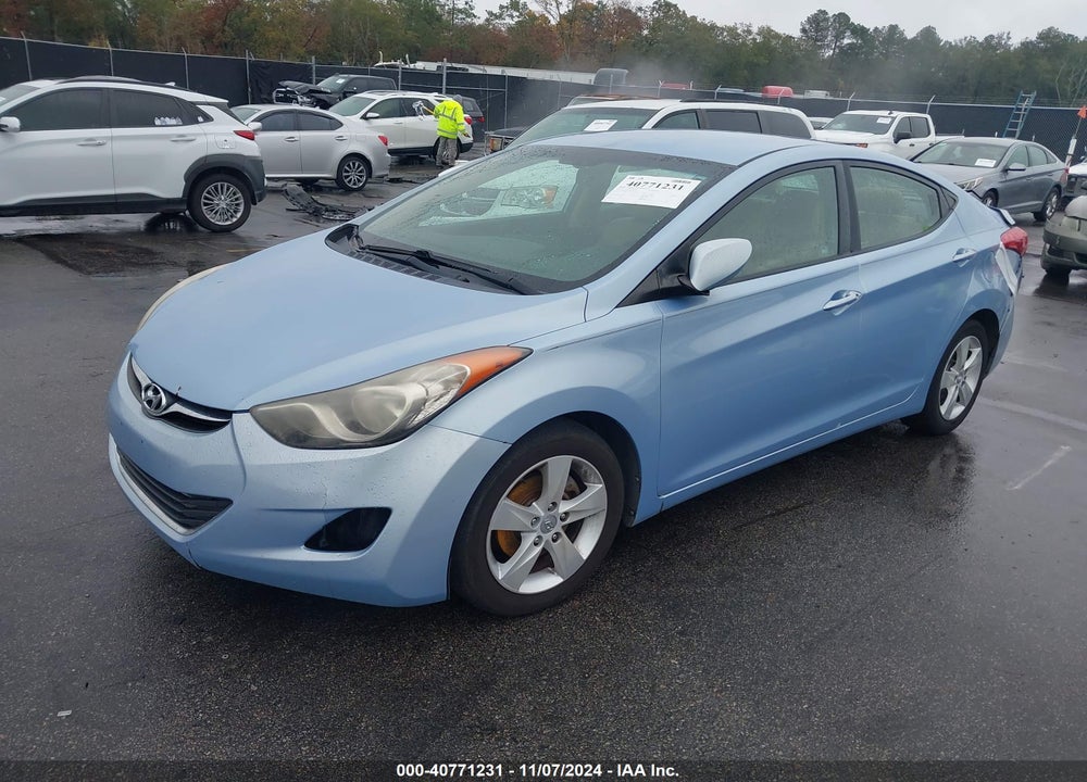 2012 HYUNDAI ELANTRA GLS (ULSAN PLANT) VIN: KMHDH4AE6CU312893