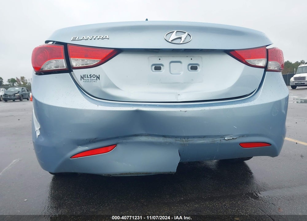 2012 HYUNDAI ELANTRA GLS (ULSAN PLANT) VIN: KMHDH4AE6CU312893