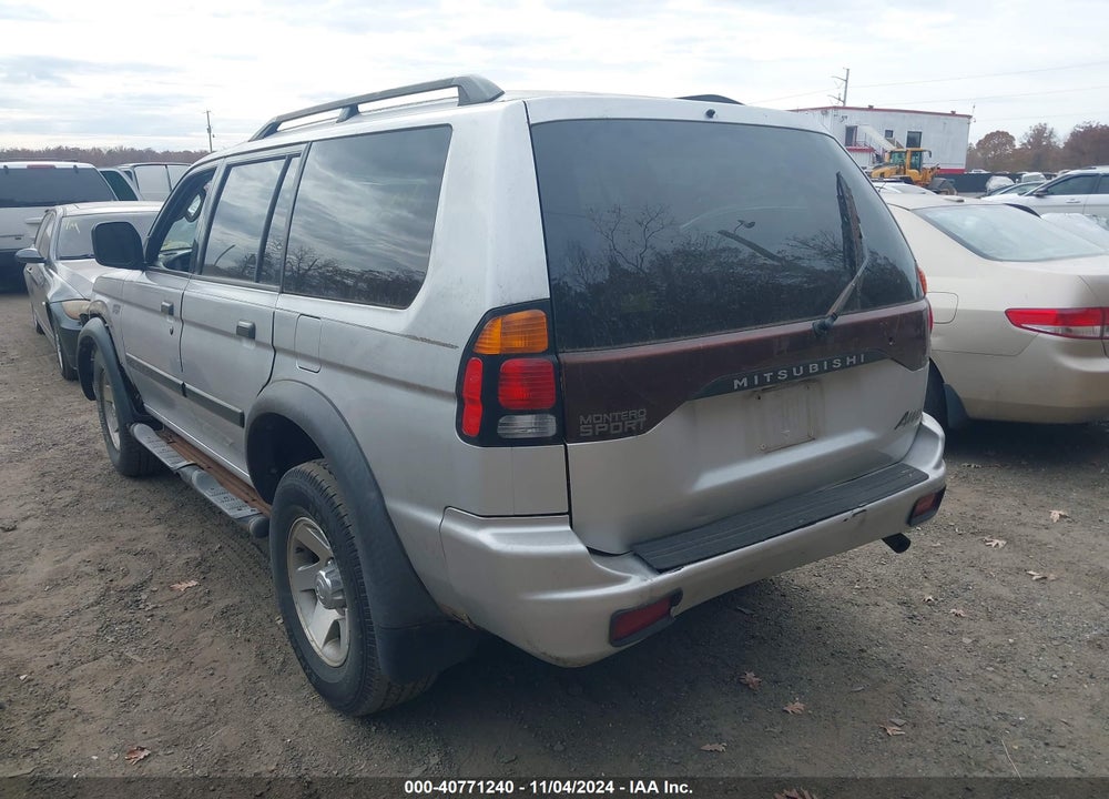 2003 MITSUBISHI MONTERO SPORT ES/LS VIN: JA4MT21H23J007033