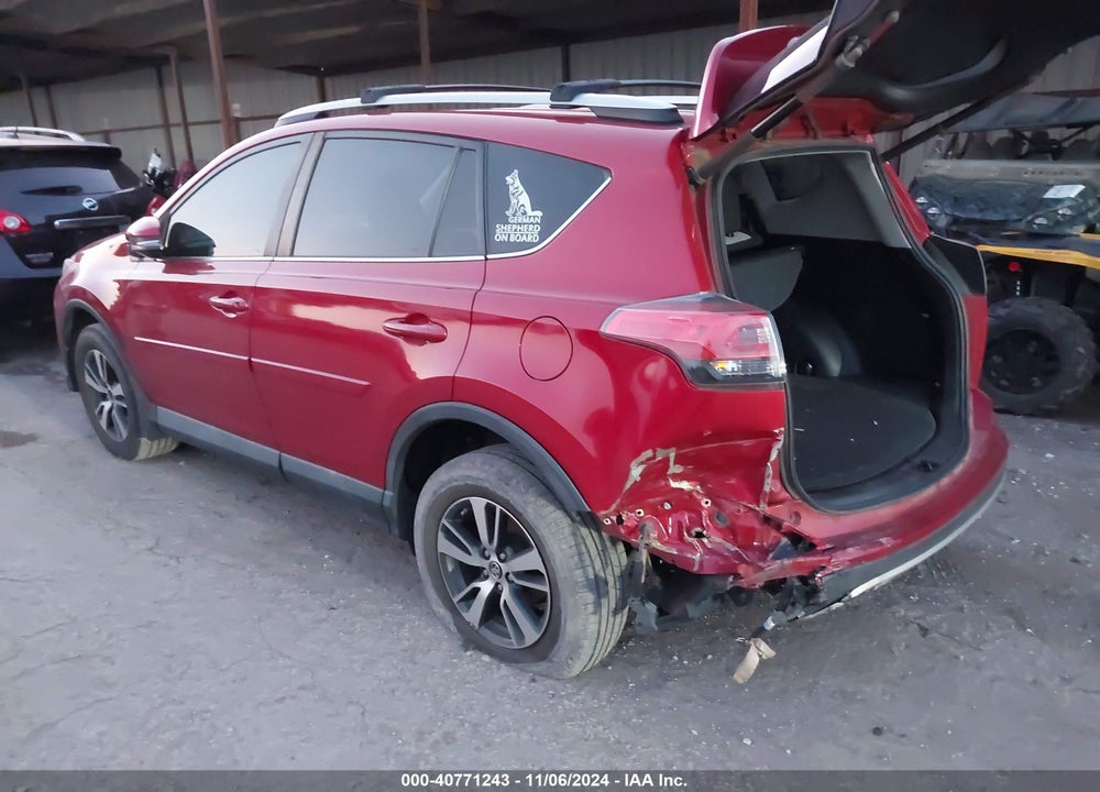 2016 TOYOTA RAV4 XLE VIN: 2T3WFREV6GW286296