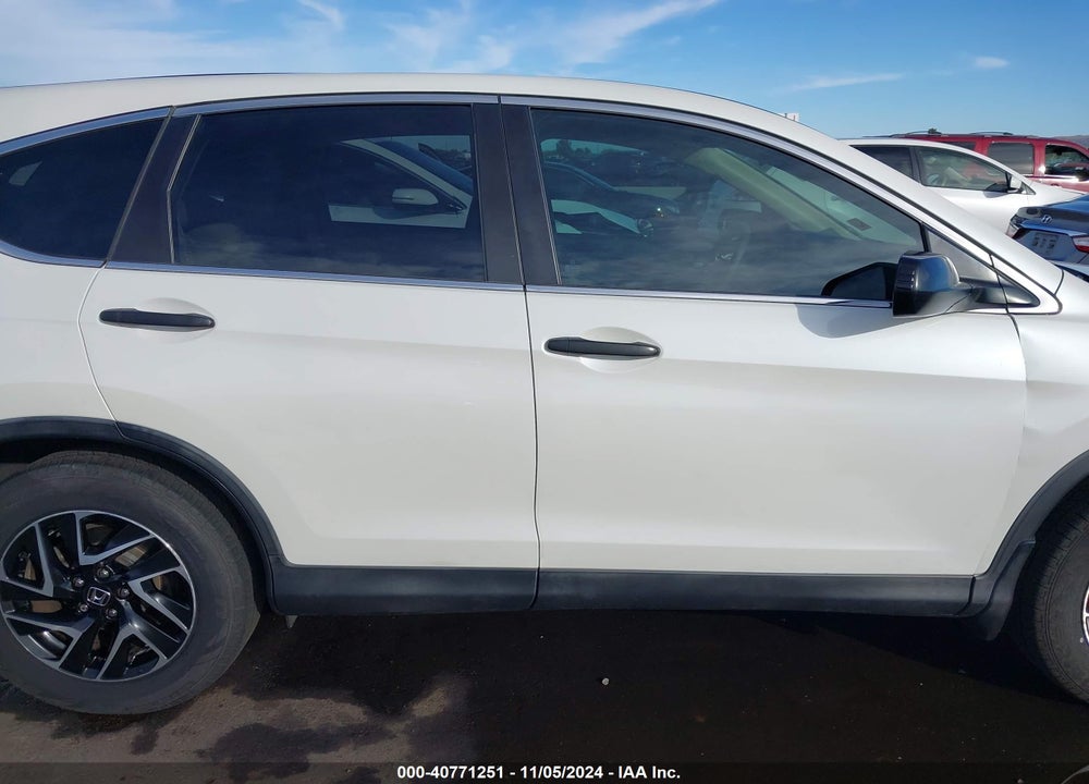 2016 HONDA CR-V SE VIN: 5J6RM3H44GL031534