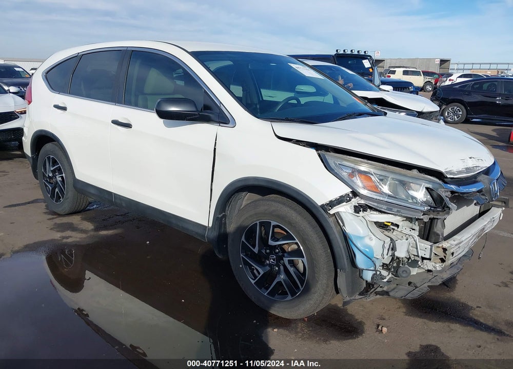 2016 HONDA CR-V SE VIN: 5J6RM3H44GL031534