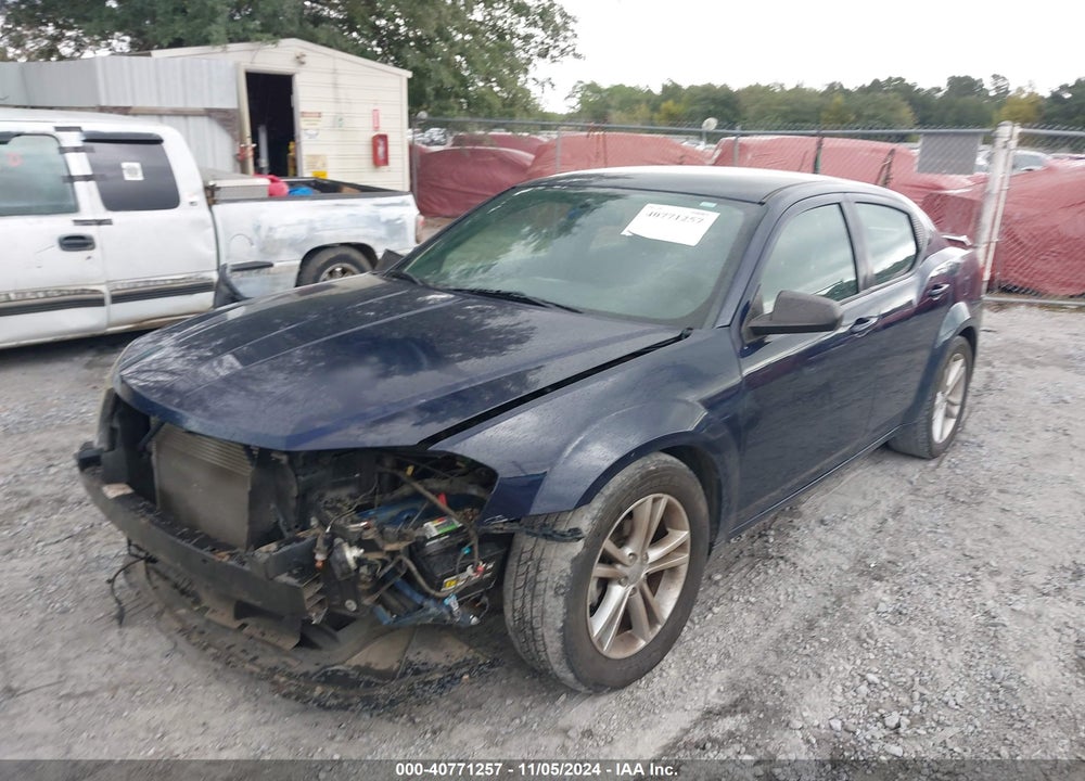 2014 DODGE AVENGER SE VIN: 1C3CDZAG1EN165619