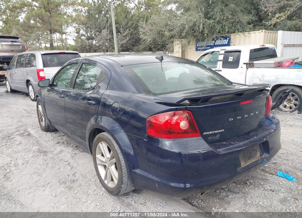 2014 DODGE AVENGER SE VIN: 1C3CDZAG1EN165619
