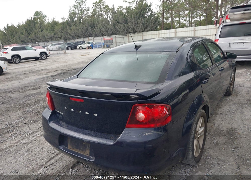 2014 DODGE AVENGER SE VIN: 1C3CDZAG1EN165619