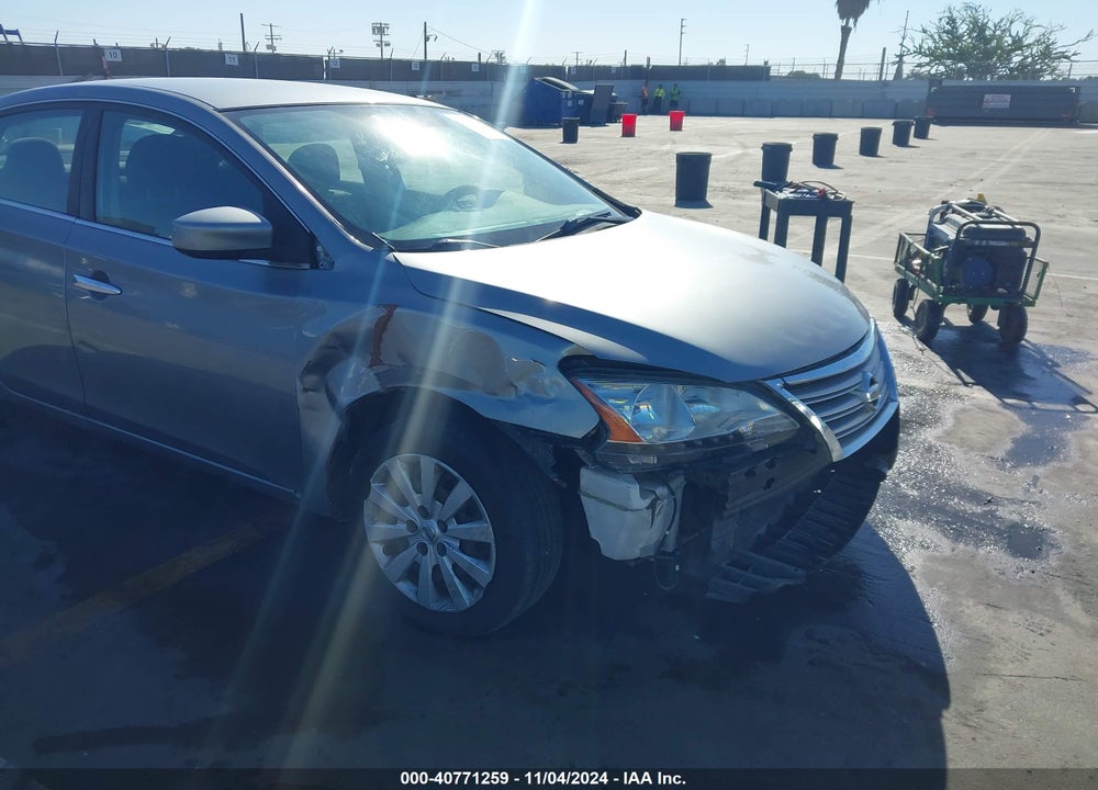 2013 NISSAN SENTRA SV VIN: 3N1AB7AP5DL735698