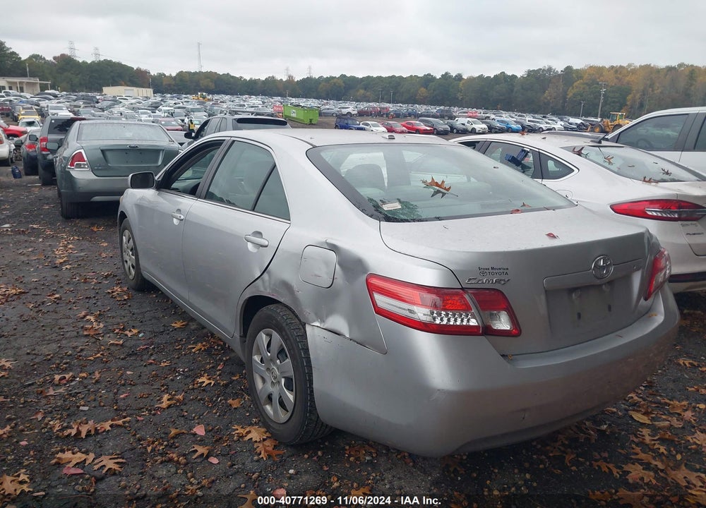 2011 TOYOTA CAMRY VIN: 4T1BF3EK0BU145503