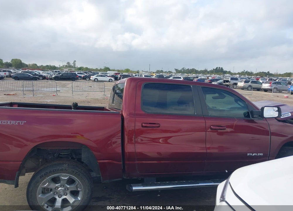 2022 RAM 1500 LONE STAR 4X4 5'7 BOX VIN: 1C6SRFFT2NN458885