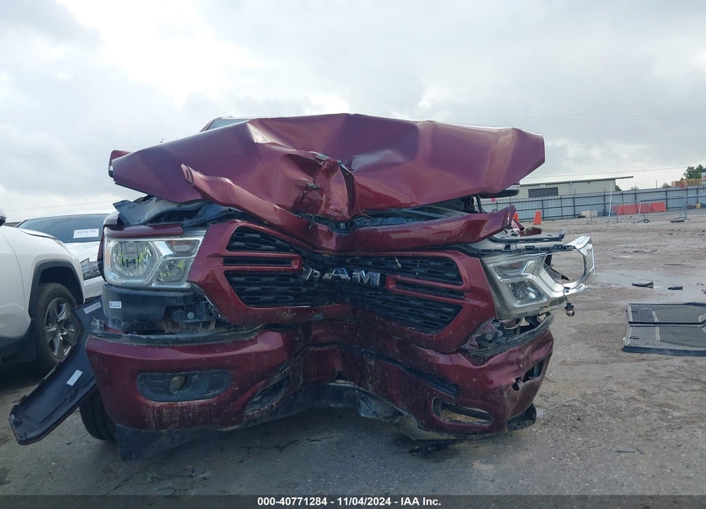 2022 RAM 1500 LONE STAR 4X4 5'7 BOX VIN: 1C6SRFFT2NN458885