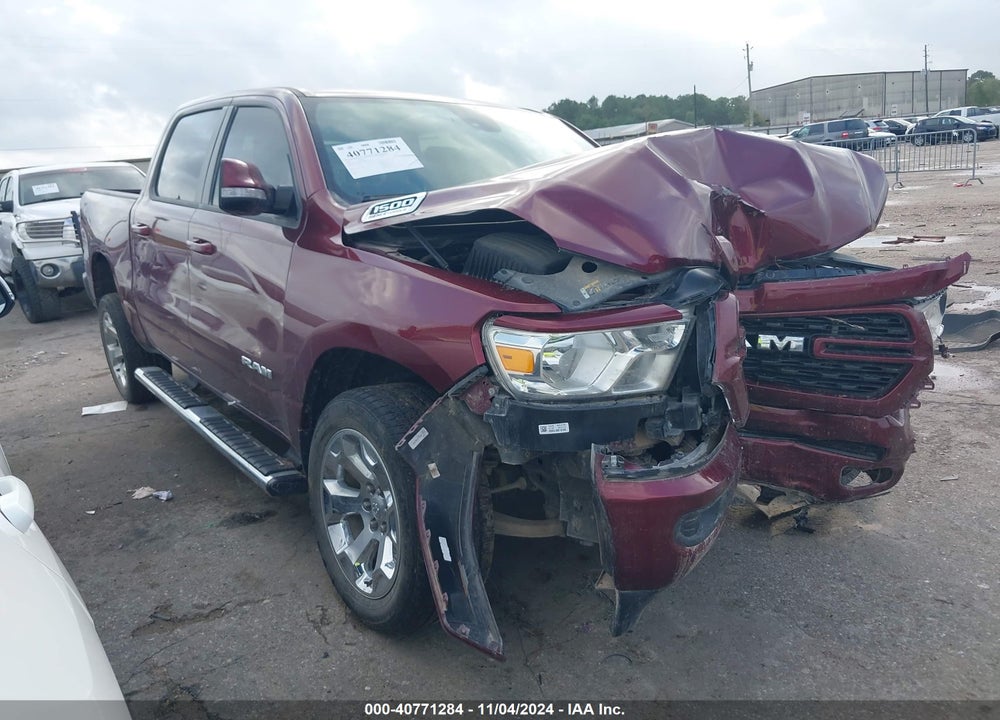 2022 RAM 1500 LONE STAR 4X4 5'7 BOX VIN: 1C6SRFFT2NN458885