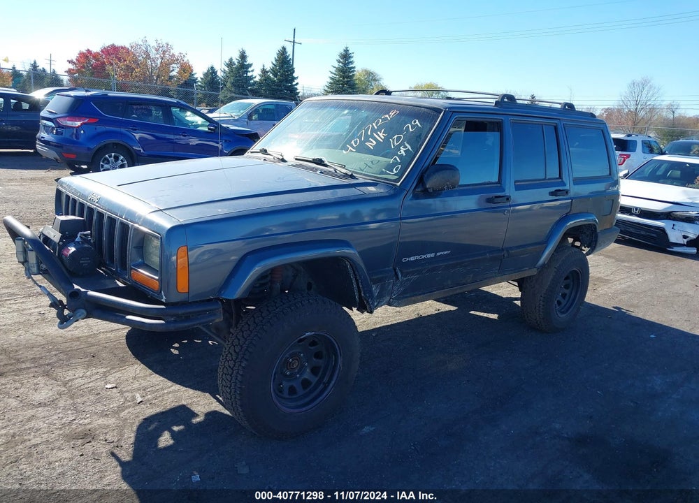 2001 JEEP CHEROKEE SPORT VIN: 1J4FF48S21L556794