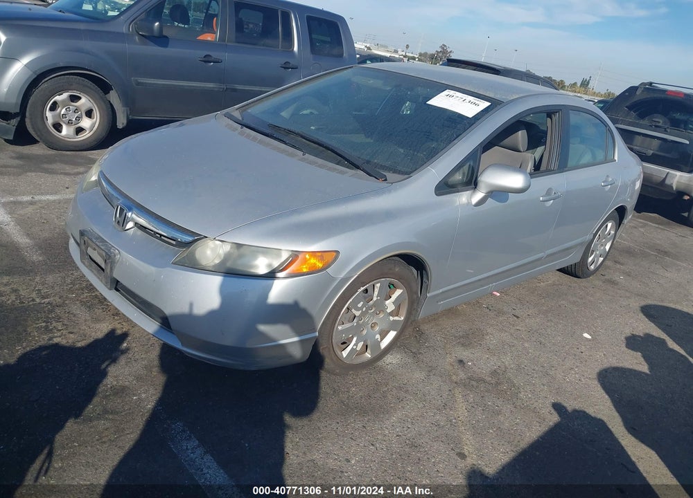 2007 HONDA CIVIC LX VIN: 1HGFA16517L137118