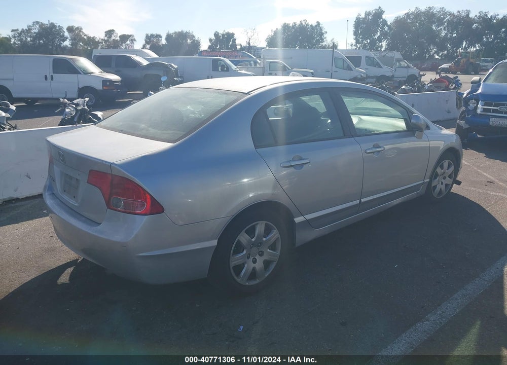 2007 HONDA CIVIC LX VIN: 1HGFA16517L137118