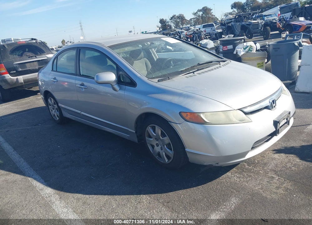 2007 HONDA CIVIC LX VIN: 1HGFA16517L137118